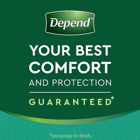 Depend FIT-FLEX Incontinence Underwear for Women, Disposable, Moderate Absorbency, S/M, Blush, 84 Count (4 Packs of 21) in Saudi Arabia