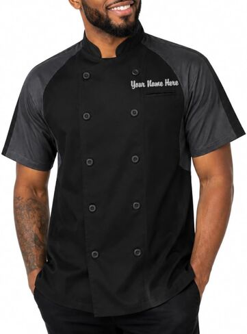 ChefsCloset Custom Walden Mesh Vent Embroidered Chef Coat in Saudi Arabia
