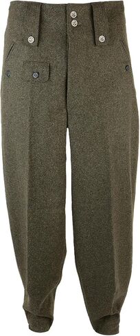 Premium German M43 Field Grey Wool Trousers in Saudi Arabia