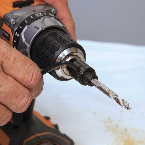 Klein Tools 31905 Hole Saw Arbor with Adapter, 3/8-Inch in Kuwait