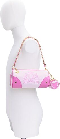 Juicy Couture Women's Heritage Barrel Bag, Stylish & Versatile Shoulder Bag for Everyday Wear in Saudi Arabia