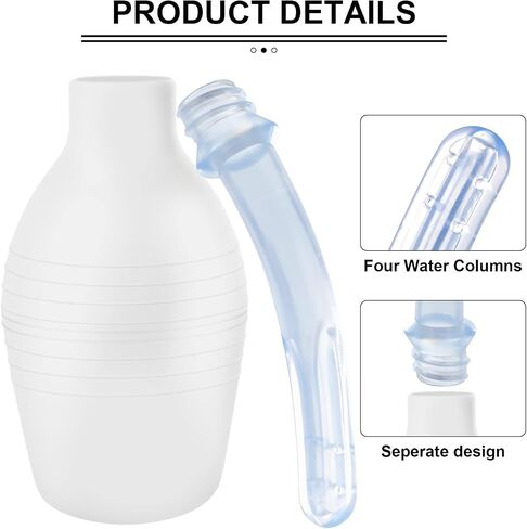 RANEU Enema Bulb Kit with Lube Anal Douche Superior Materials Douche for Men Women in Saudi Arabia
