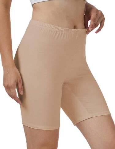 GYS Bamboo Viscose Women's Slip Shorts for Under Dresses, Cloud-like Soft Anti Chafing Stretchy Boyshorts Panties in Saudi Arabia