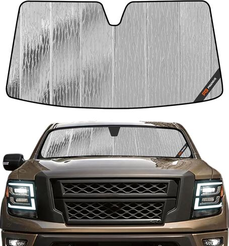 الزجاج الأمامي الظل أشعة الشمس لنيسان تيتان 2004-2015 النافذة الأمامية Sunshade - Astraguard in Kuwait
