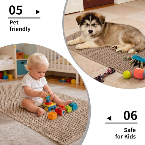 Disolla Waffle Bath Mat, Non Slip Absorbent Small Bathroom Rug, Machine Washable Quick Dry Ultra Soft Bathroom Floor Mat, Brown/White Bath Rug for Tub Shower, 17''x24'' in Saudi Arabia