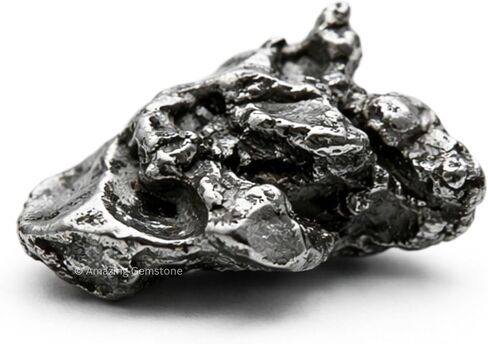 Amazing Gemstone Meteorite Campo Del Cielo Iron - Certified Meteorite Space Rock Collectible, Genuine Argentina Meteorites for Sale Astronomy Science Gift (3-6 Gram) in Kuwait