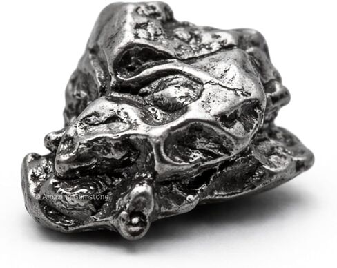 Amazing Gemstone Meteorite Campo Del Cielo Iron - Certified Meteorite Space Rock Collectible, Genuine Argentina Meteorites for Sale Astronomy Science Gift (3-6 Gram) in Kuwait