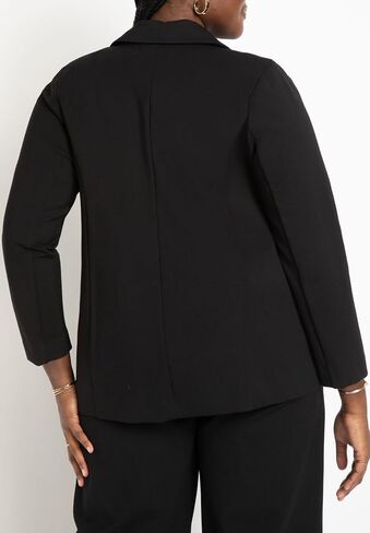 ELOQUII Women's Plus Size The Ultimate Stretch Long One Button Blazer in Saudi Arabia