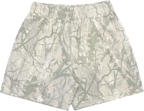 Lsweioad Mens Camo Shorts with Fashion Tree Graphic Print Quick-Dry Camo SweatShorts w/Pockets for Running Basketball in Saudi Arabia