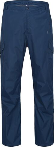 Mapamyumco Men's Lightweight Waterproof Rain Pants Breathable Hiking Pant for Outdoor Fishing in Kuwait