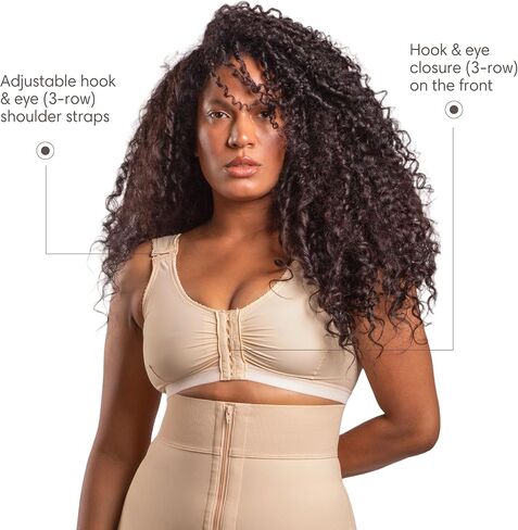 Isavela Womens Breast Surgery Support Bra W/1" Elastic Band (BR01) in Saudi Arabia