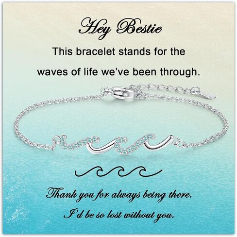 Wave Cross Bracelets for Women, Green Beaded Bracelets for Women, Trendy Encouragement Jewelry Birthday Christian Baptism Easter Gifts for Mom Friend Daughter Sister Nana in Saudi Arabia
