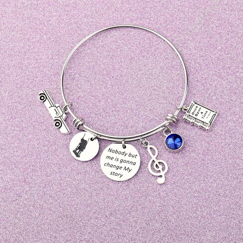 BLEOUK Matiildda Charm Bracelet The Musical Jewelry Musical Fans Gift Nobody But Me Is Gonna Change My Story in Kuwait