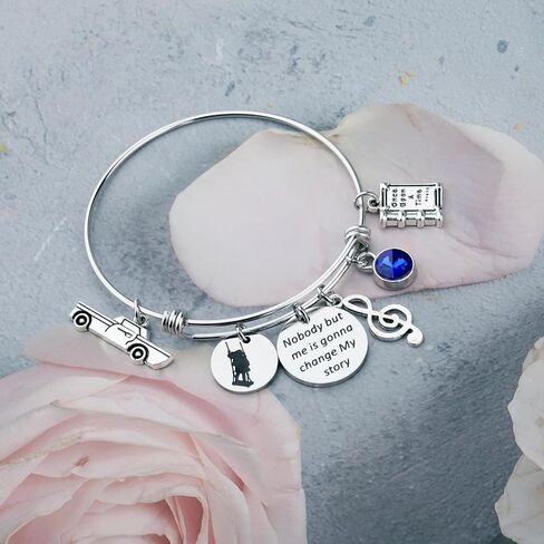 BLEOUK Matiildda Charm Bracelet The Musical Jewelry Musical Fans Gift Nobody But Me Is Gonna Change My Story in Kuwait