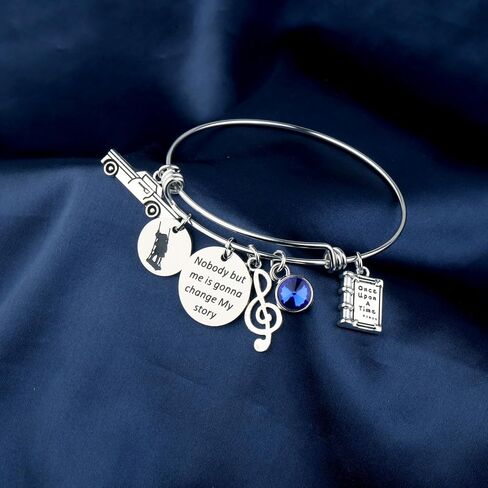 BLEOUK Matiildda Charm Bracelet The Musical Jewelry Musical Fans Gift Nobody But Me Is Gonna Change My Story in Kuwait