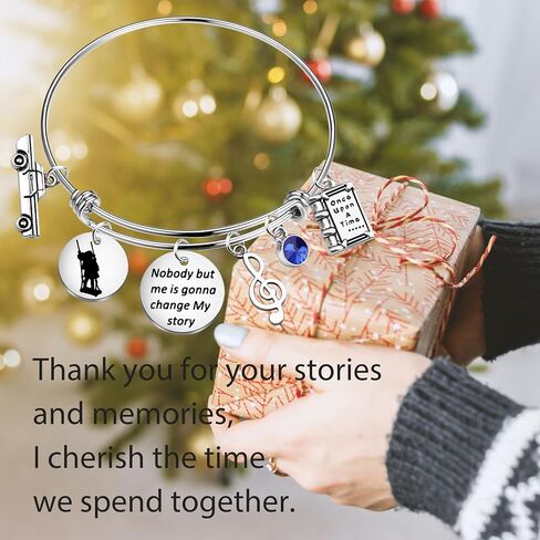 BLEOUK Matiildda Charm Bracelet The Musical Jewelry Musical Fans Gift Nobody But Me Is Gonna Change My Story in Kuwait