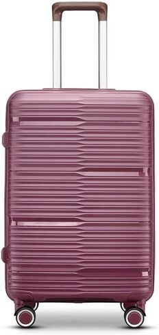 Hardshell Lightweight Durable Travel Suitcase, with Quite 360 Spinner Wheels, Expandable TSA Lock Carry on Luggage, 20-Inch, Blue in Saudi Arabia