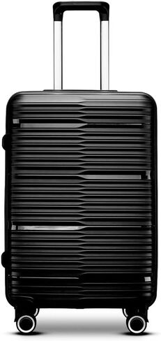 Hardshell Lightweight Durable Travel Suitcase, with Quite 360 Spinner Wheels, Expandable TSA Lock Carry on Luggage, 20-Inch, Blue in Saudi Arabia