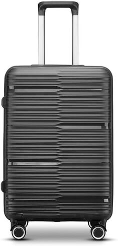 Hardshell Lightweight Durable Travel Suitcase, with Quite 360 Spinner Wheels, Expandable TSA Lock Carry on Luggage, 20-Inch, Blue in Saudi Arabia