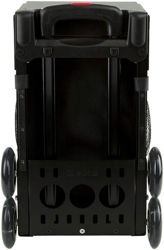 ZUCA Mystic Quilted Sport Insert Bag and Frame (Black) with Flashing Wheels in Kuwait