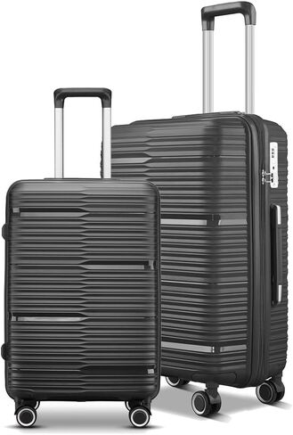Hardshell Lightweight Durable Travel Suitcase, with Quite 360 Spinner Wheels, Expandable TSA Lock Carry on Luggage, 20-Inch, Blue in Saudi Arabia