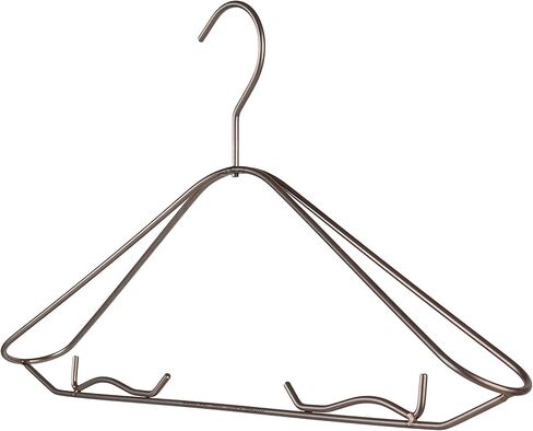 SkyHanger - Carry on Garment Bag with unique Titanium Suit Hanger for Men & Women - best-in-class functionality for wrinkle-free traveling - lightweight & water repellent nylon - Silver Grey in Saudi Arabia