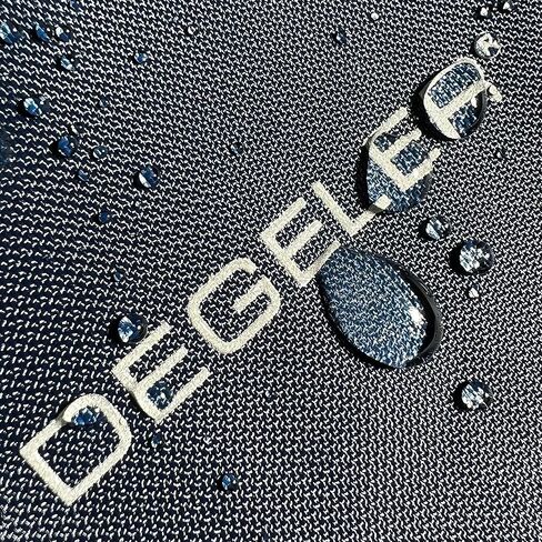 SkyHanger - Carry on Garment Bag with unique Titanium Suit Hanger for Men & Women - best-in-class functionality for wrinkle-free traveling - lightweight & water repellent nylon - Silver Grey in Saudi Arabia