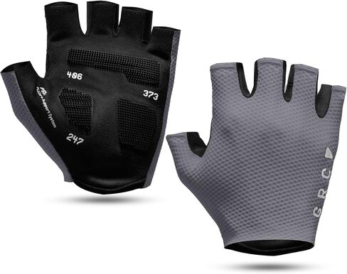 GRC Bike Gloves for Men Women, Half-Finger Cycling Gloves with Shock-Absorbing, Anti-Slip Pad, Biking Bicycle Gloves Ourdoors in Saudi Arabia