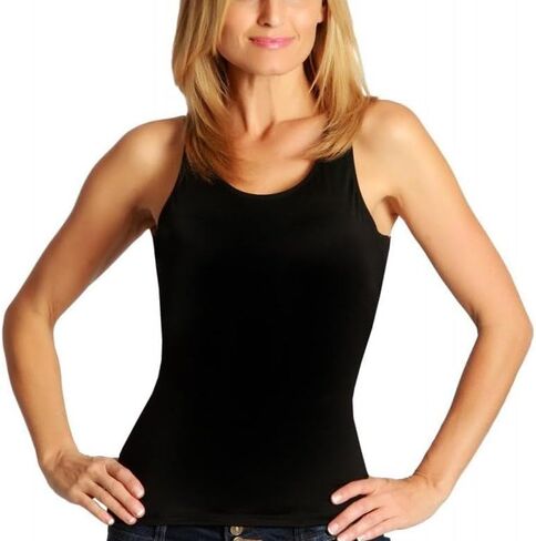 InstantFigure Womens Compression Shapewear Scoop Neck Tank Top Tummy Control Smooth Under Shirt WT40021 in Saudi Arabia