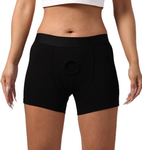 Strapless Strapon O-ring Briefs Breathable Underwear Panties in Saudi Arabia