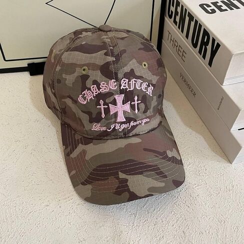 Women Camouflage Washed Quick Dry Baseball Cap Sun Uv SPF UPF 50 Visor Hat Summer Lightweight Adjustable Outdoor Fishing Travel Hiking in Saudi Arabia