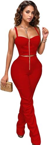 Jigfar Women Sexy Elegant Bodycon Jumpsuit Going Out Romper Birthday Party Club Night Outfits in Saudi Arabia