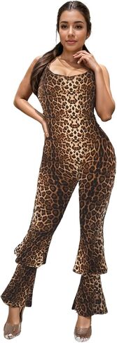 Jigfar Women Sexy Elegant Bodycon Jumpsuit Going Out Romper Birthday Party Club Night Outfits in Saudi Arabia