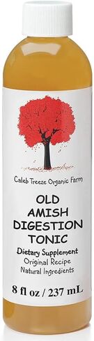 Caleb Treeze Digestion Tonic (Formerly: Stops Acid Reflux) Pack of 2, (8 oz Each) – Old Amish Formula | Fast-Acting Digestive Support for Occasional Heartburn, Indigestion and Bloating Relief in Saudi Arabia