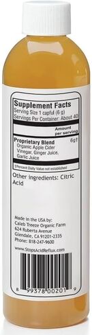 Caleb Treeze Digestion Tonic (Formerly: Stops Acid Reflux) Pack of 2, (8 oz Each) – Old Amish Formula | Fast-Acting Digestive Support for Occasional Heartburn, Indigestion and Bloating Relief in Saudi Arabia
