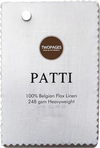 TWOPAGES Patti Belgian Flax Linen Curtain Fabric Sample Book in Saudi Arabia
