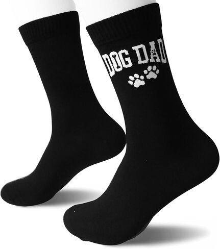 Dog Dad Socks Gifts for Dog Lovers Men Gifts for Birthday, Christmas, etc.(118) in Saudi Arabia