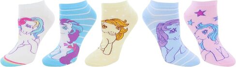 Hyp My Little Pony Starshine Ladies Low-Cut Socks, 5-Pair, 9-11 in Kuwait