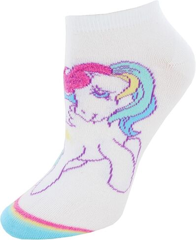 Hyp My Little Pony Starshine Ladies Low-Cut Socks, 5-Pair, 9-11 in Kuwait
