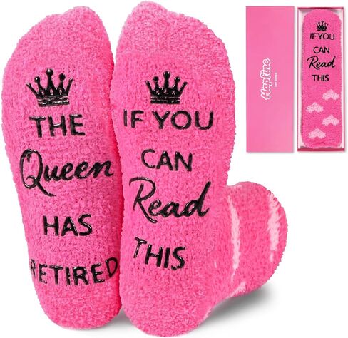 Retirement Gifts for Women - Retired Socks Friends Neighbors Gifts for Her in Saudi Arabia