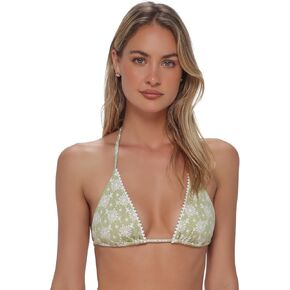 Swim Systems Pom Pom Triangle Women's Swimsuit Bikini Top in Saudi Arabia