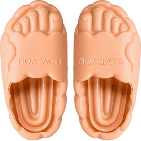 Funny Slippers, Large Novelty Barefoot Feet Shoes of Men and Women Prank Gag Gift for White Elephant Halloween and Valentine's Day in Saudi Arabia