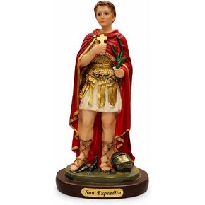 San Expedito - 6" Saint Expeditus Statue Religious Figurine in Kuwait