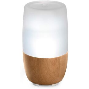 Ellia Reflect Ultrasonic Essential Oil Diffuser with 3 Oil Samples, 7 Hours Continuous Runtime, Mood Light, Sounds and Remote - 150mL, Clear in Saudi Arabia