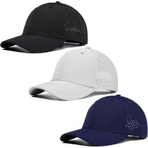 3 Pack Trucker Hat Quick Dry Mesh Golf Baseball Cap for Outdoor Sports Workout Men Women in Saudi Arabia