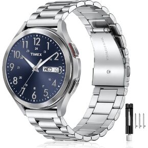 20mm Stainless Steel Bands Compatible with Timex Expedition Scout 40mm/Acadia 40mm/Weekender 38mm/Field 43mm/Rugged Core Analog,Quick Release Stainless Steel Replacement Men Women in Saudi Arabia