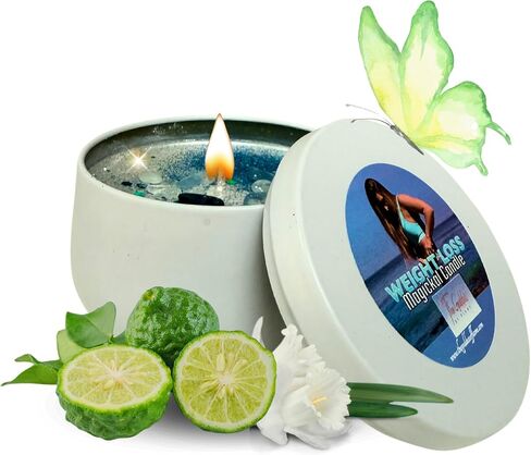 – Weight Loss Candle | Spiritual Candle for Willpower, Discipline & Focus | Hoodoo, Wiccan, Pagan, Conjure | Manifestation & Motivation Ritual (4oz) in Saudi Arabia
