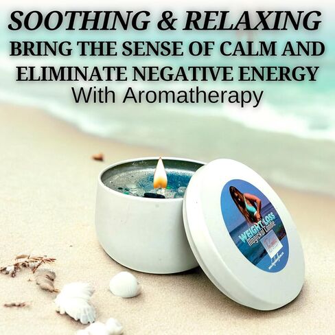 – Weight Loss Candle | Spiritual Candle for Willpower, Discipline & Focus | Hoodoo, Wiccan, Pagan, Conjure | Manifestation & Motivation Ritual (4oz) in Saudi Arabia