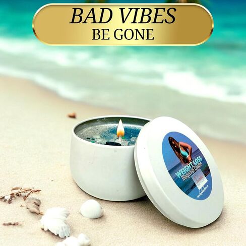 – Weight Loss Candle | Spiritual Candle for Willpower, Discipline & Focus | Hoodoo, Wiccan, Pagan, Conjure | Manifestation & Motivation Ritual (4oz) in Saudi Arabia