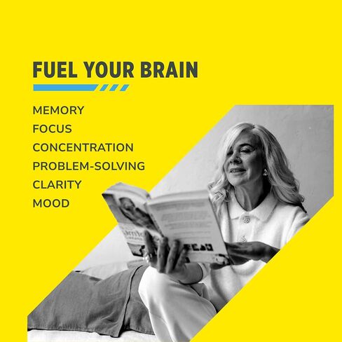 CON-CRET Creatine HCl for Brain Health Capsules – Clinically Tested Support for Memory, Focus, Concentration, Problem-Solving, Clarity, and Mood.* | Made in USA (60 Day Supply) in Saudi Arabia